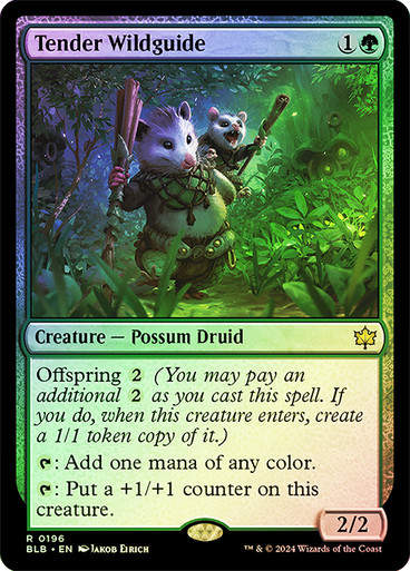 Tender Wildguide (blb) (196) / Foil