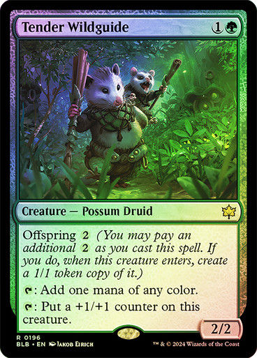 Tender Wildguide (blb) (196) / Foil