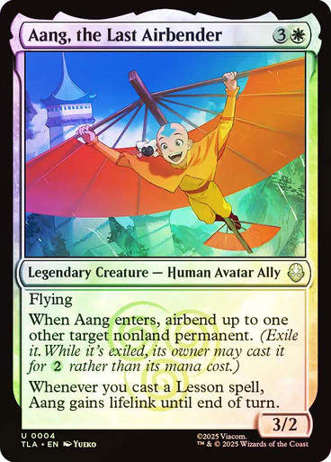 Aang, the Last Airbender (TLA) (4) / Foil