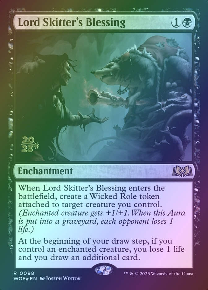Lord Skitter's Blessing (PWOE) (98s) / Foil