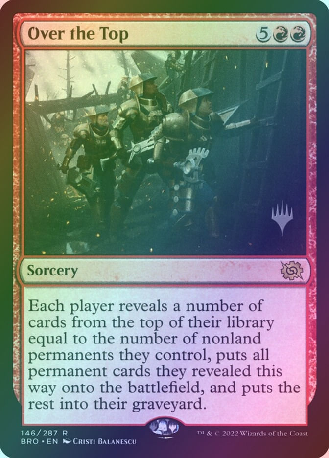 Over the Top (PBRO) (146p) / Foil