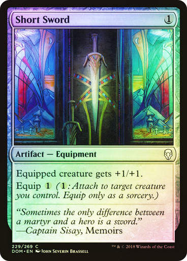 Short Sword (DOM) (229) / Foil