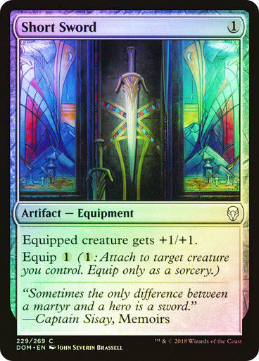 Short Sword (DOM) (229) / Foil