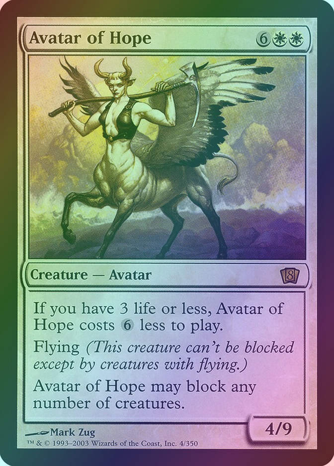 Avatar of Hope (8ED) (4★) / Foil