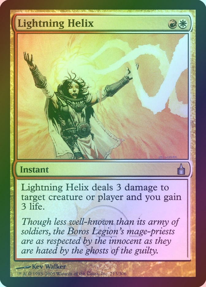 Lightning Helix (RAV) (213) / Foil