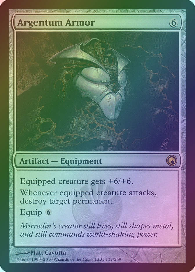 Argentum Armor (SOM) (137) / Foil
