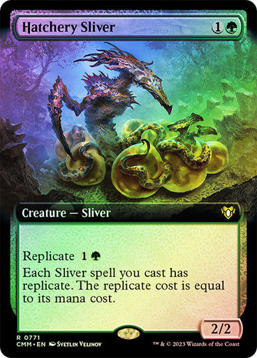 Hatchery Sliver (cmm) / Extended Art / Foil