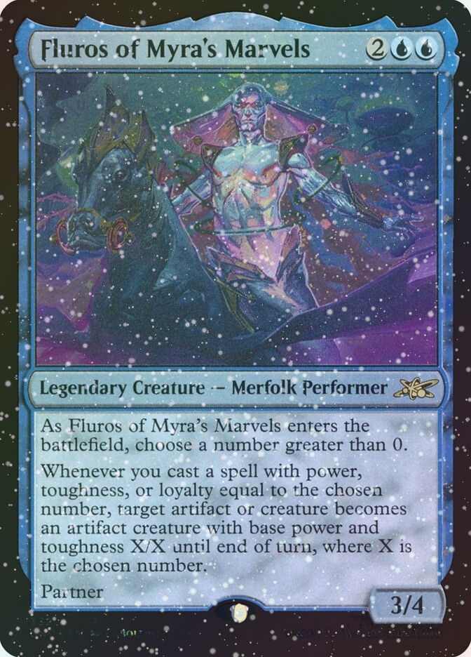 Fluros of Myra's Marvels (UNF) (332) / Galaxy Foil