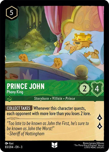 Prince John - Phony King (LOR_ITI)