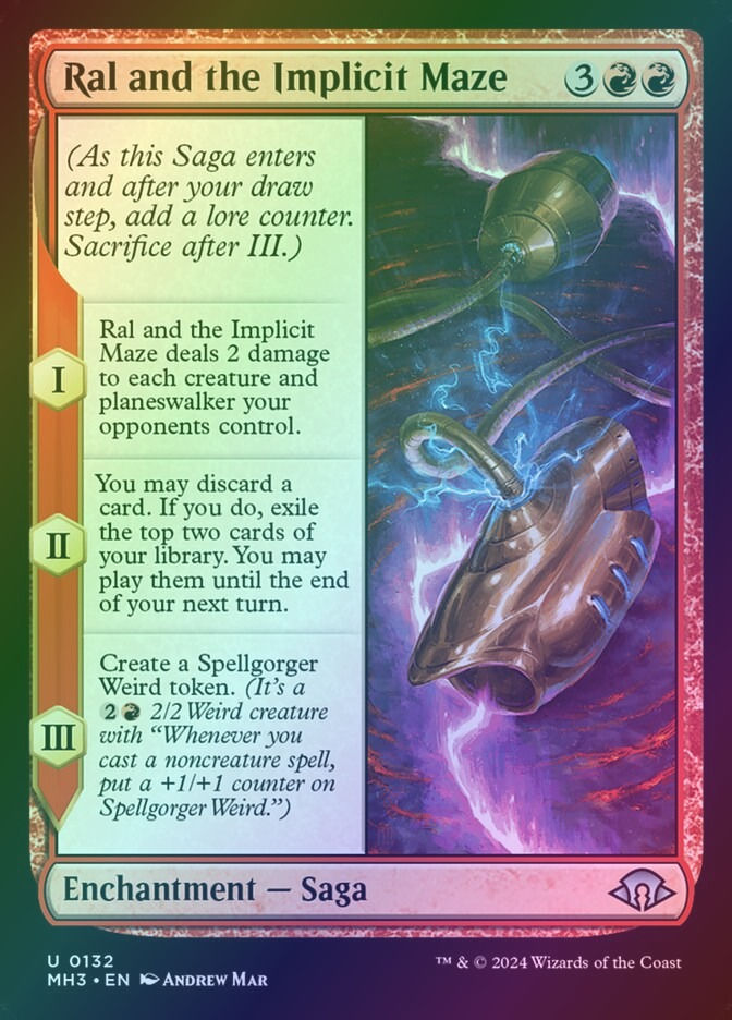 Ral and the Implicit Maze (MH3) (132) / Foil