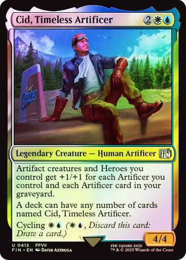 Cid, Timeless Artificer (FIN) (412) / Foil