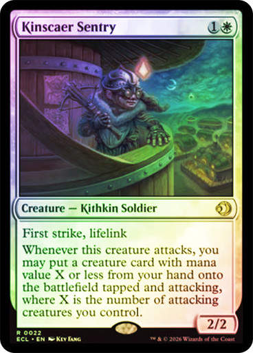 Kinscaer Sentry (ECL) (22) / Foil