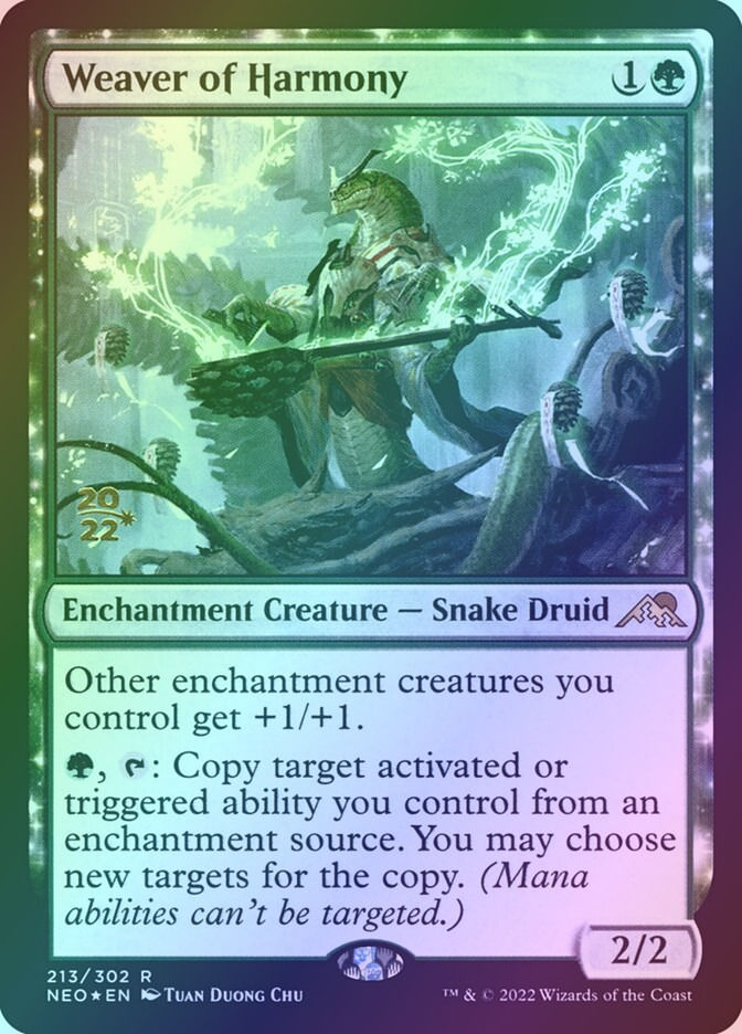 Weaver of Harmony (PNEO) (213s) / Foil