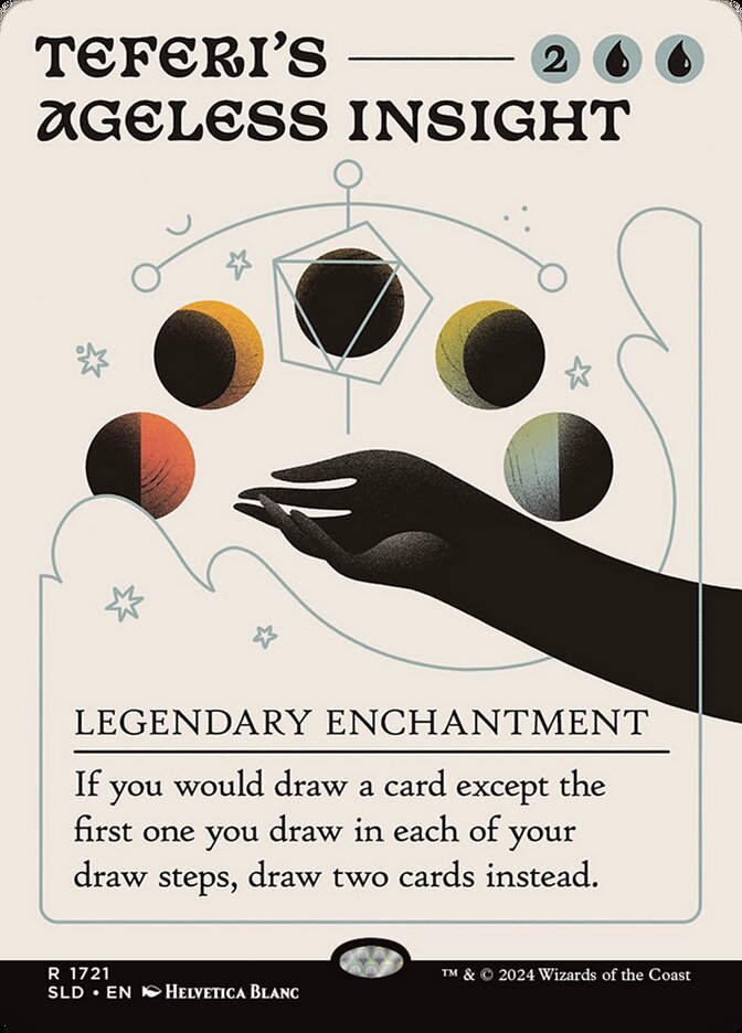Teferi's Ageless Insight (SLD) (1721) / Borderless