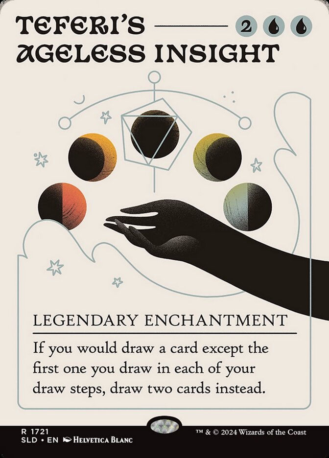 Teferi's Ageless Insight (SLD) (1721) / Borderless