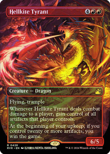 Hellkite Tyrant (rvr) (428) / Anime / Foil