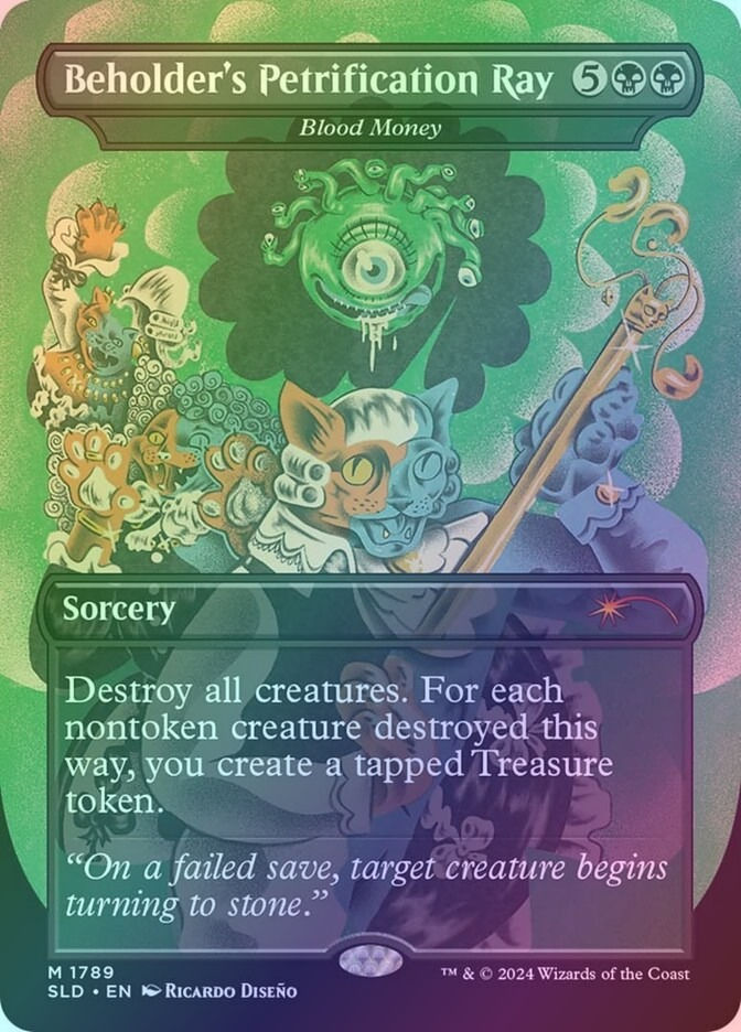 Blood Money (SLD) (1789) / Borderless / Foil