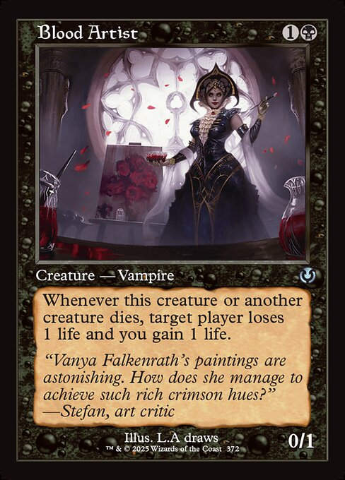 Blood Artist (INR) (372) / Retro Frame