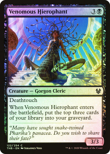 Venomous Hierophant (THB) (122) / Foil