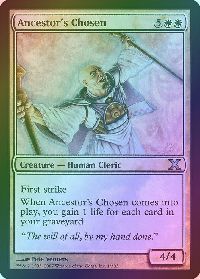 Ancestor's Chosen (10E) (1★) / Foil