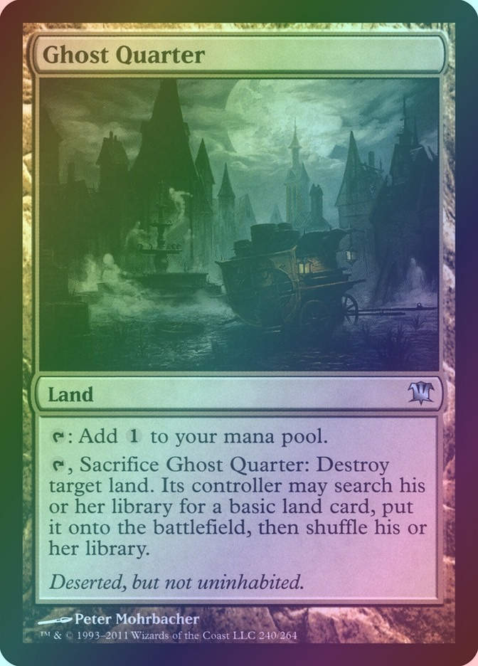 Ghost Quarter (ISD) (240) / Foil