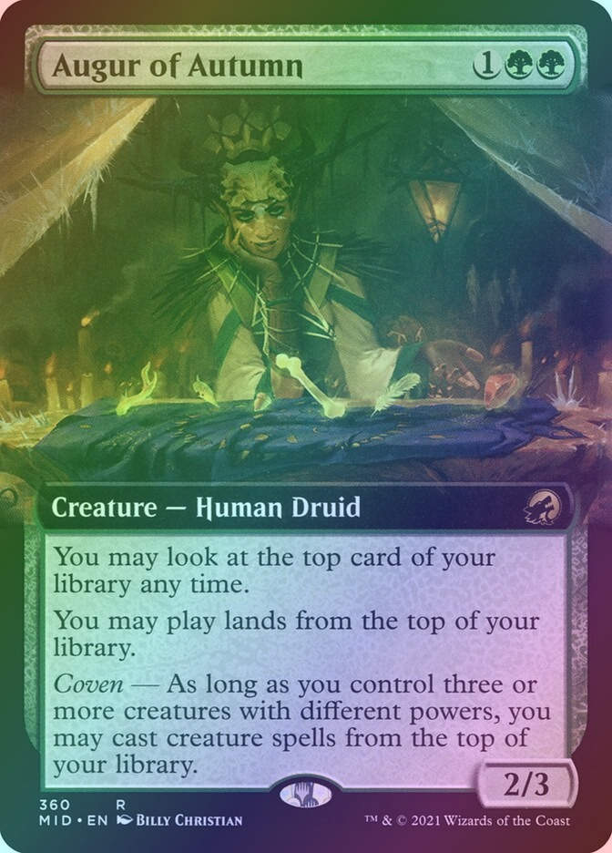 Augur of Autumn (MID) (360) / Extended Art / Foil