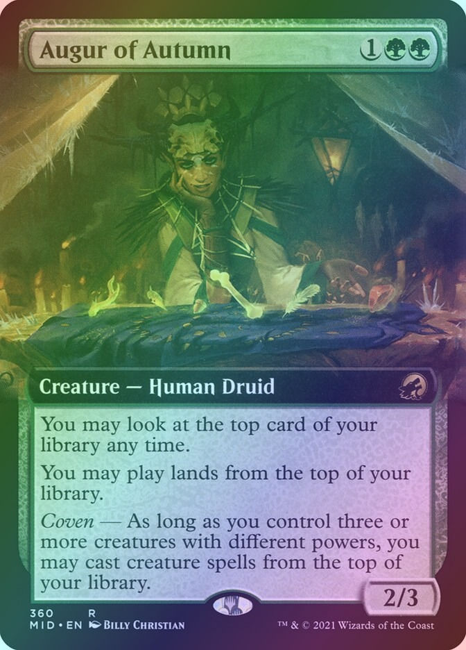 Augur of Autumn (MID) (360) / Extended Art / Foil