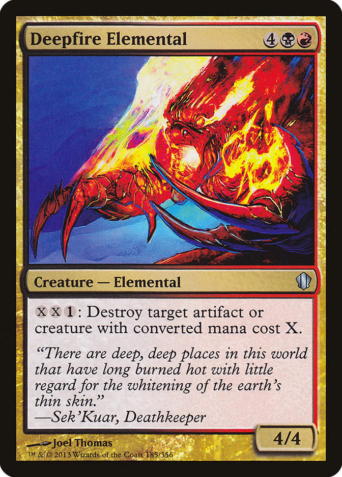 Deepfire Elemental (c13)