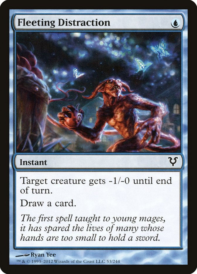 Fleeting Distraction (AVR) (53) / Foil