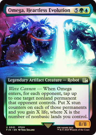 Omega, Heartless Evolution (FIN) (501) / Extended Art / Foil