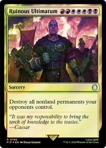 Ruinous Ultimatum (pip) (748) / Surge Foil
