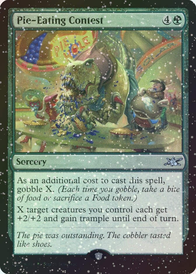 Pie-Eating Contest (UNF) (437) / Galaxy Foil