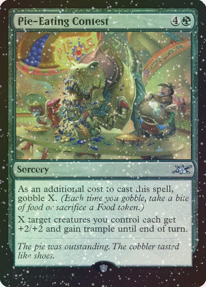 Pie-Eating Contest (UNF) (437) / Galaxy Foil