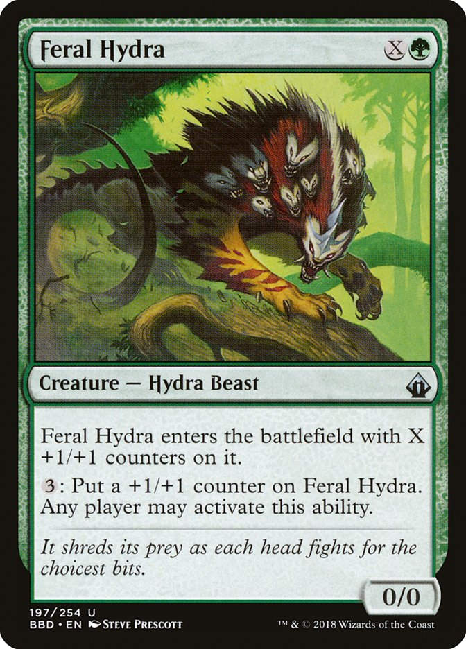 Feral Hydra (BBD) (197) / Foil