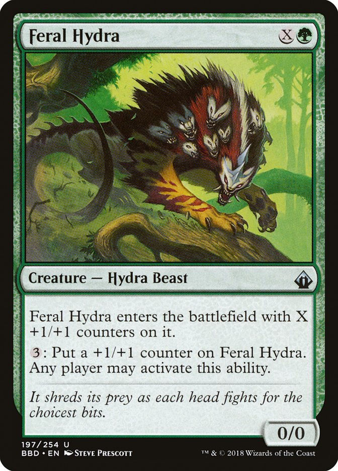 Feral Hydra (BBD) (197) / Foil