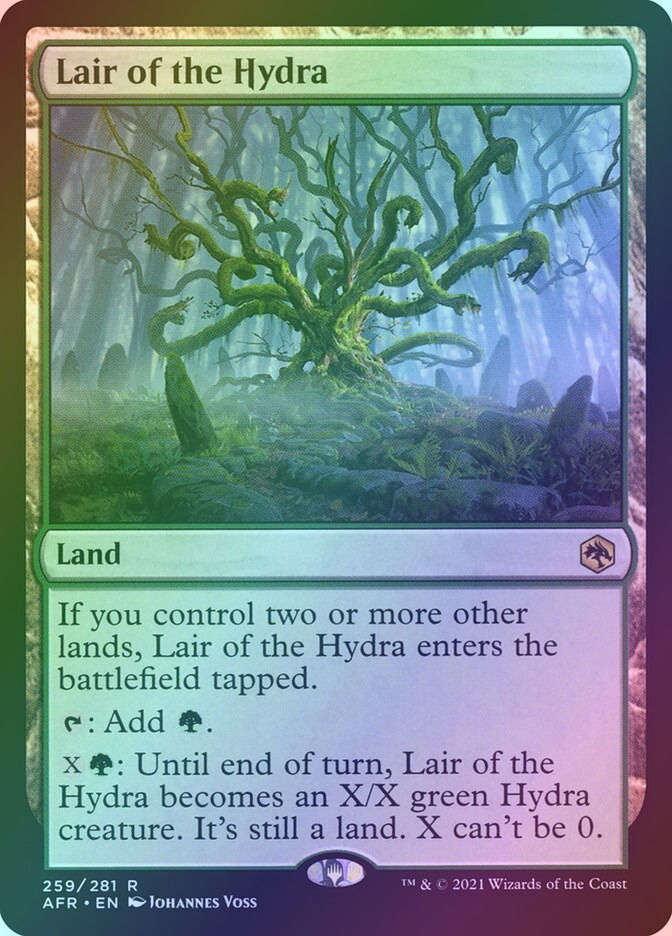 Lair of the Hydra (AFR) (259) / Foil