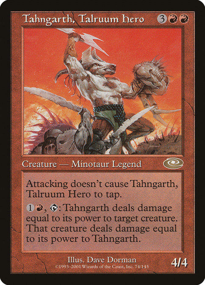 Tahngarth, Talruum Hero (pls)
