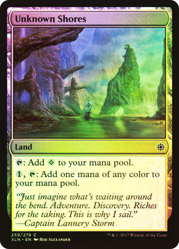 Unknown Shores (XLN) (259) / Foil