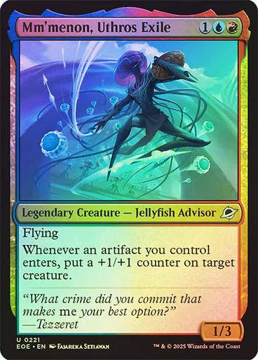 Mm'menon, Uthros Exile (EOE) (221) / Foil