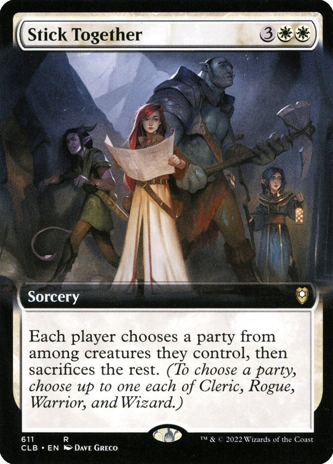Stick Together (CLB) (611) / Extended Art