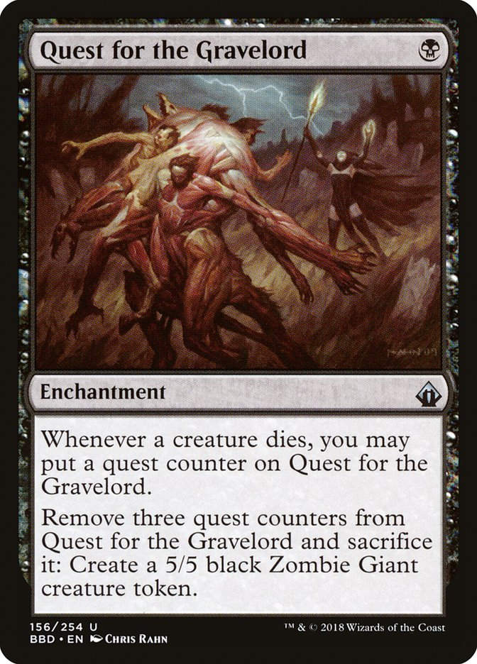 Quest for the Gravelord (BBD) (156) / Foil