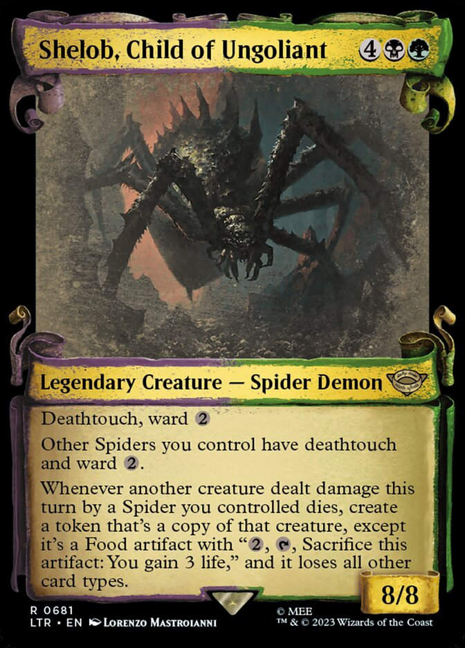 Shelob, Child of Ungoliant (LTR) (681) / Showcase