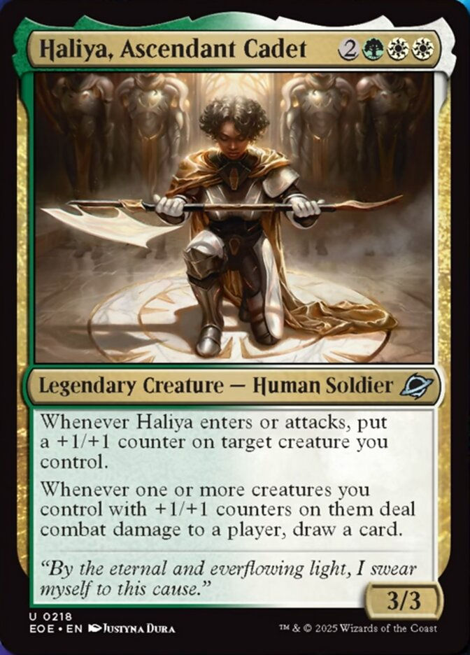 Haliya, Ascendant Cadet (EOE) (218)