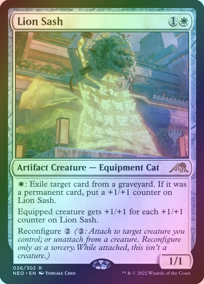 Lion Sash (PNEO) (26p) / Foil