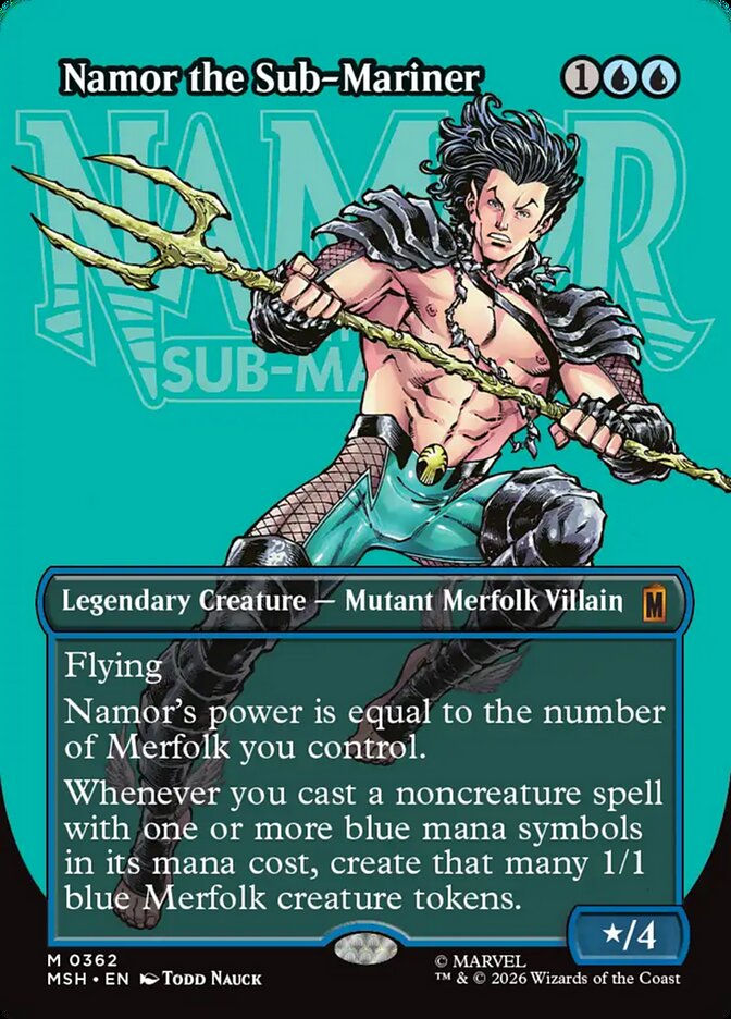 Namor the Sub-Mariner (MSH) (362) / Borderless