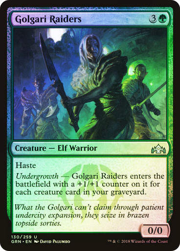Golgari Raiders (GRN) (130) / Foil