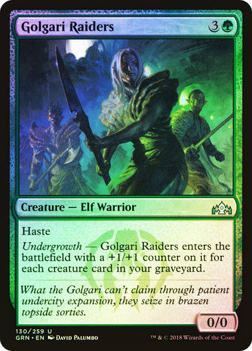 Golgari Raiders (GRN) (130) / Foil