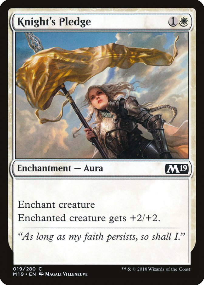 Knight's Pledge (M19) (19)