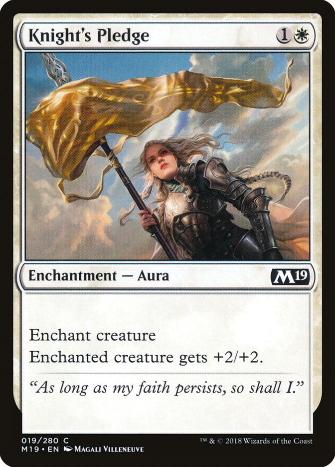 Knight's Pledge (M19) (19)