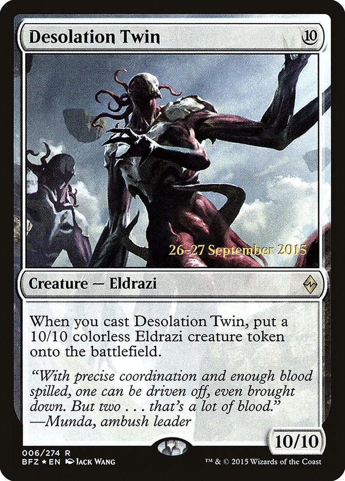 Desolation Twin (PBFZ) (6s) / Foil
